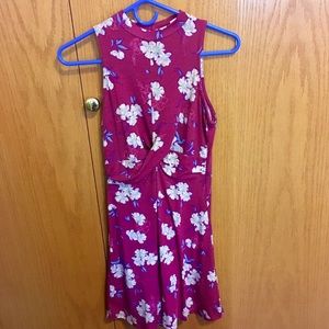 Xhiliration Floral Dress